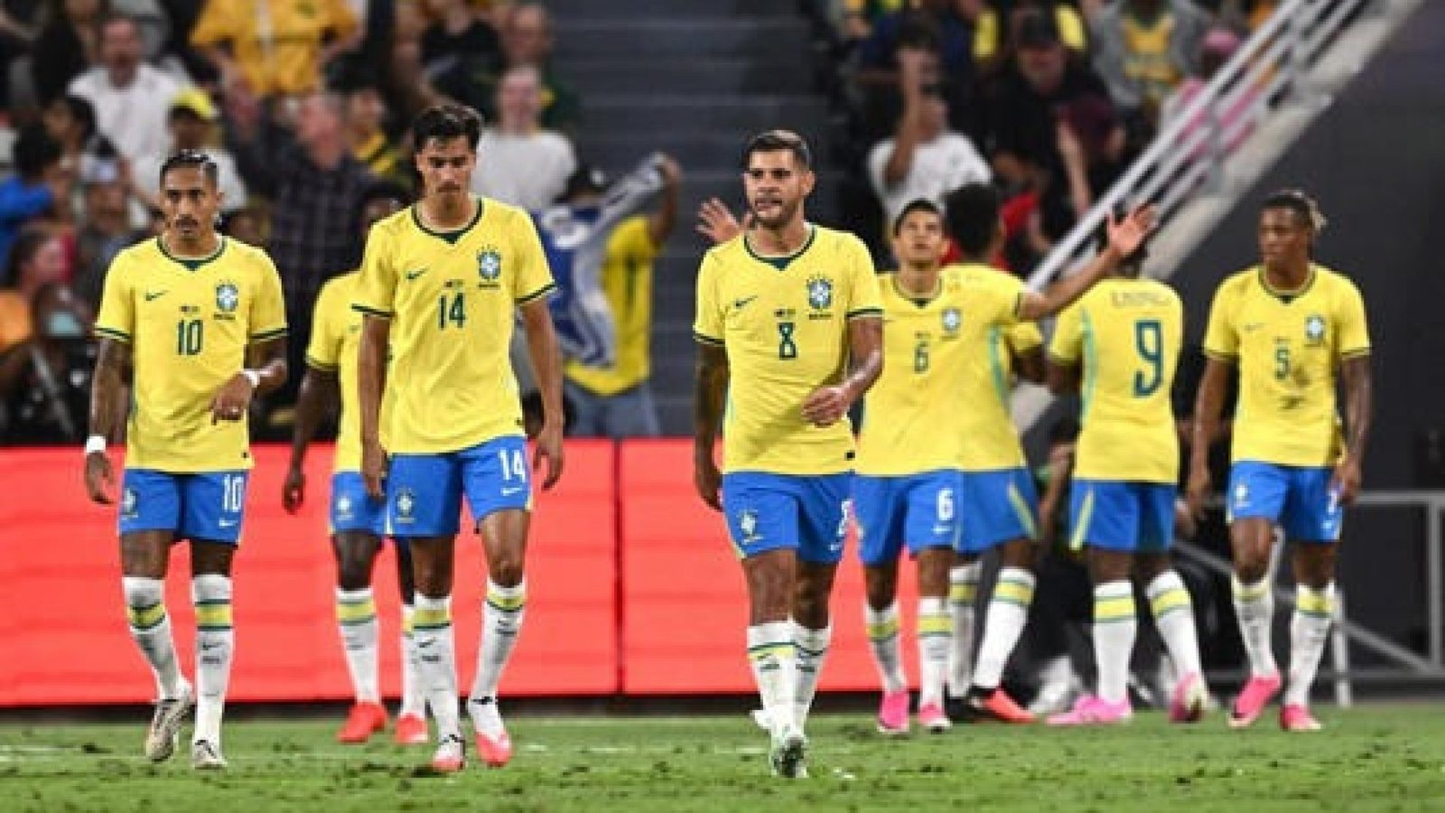 © Australie et Brésil au Queensland Country Bank Stadium à Townsville, le 25 septembre 2026 (Photo : Saeed Khan / AFP)